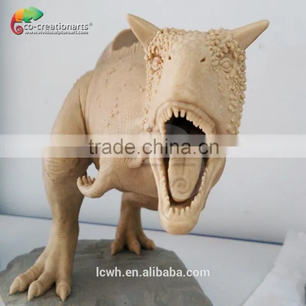 Handmade Mini Vivid Fiberglass Resin Dinosaur photo-2