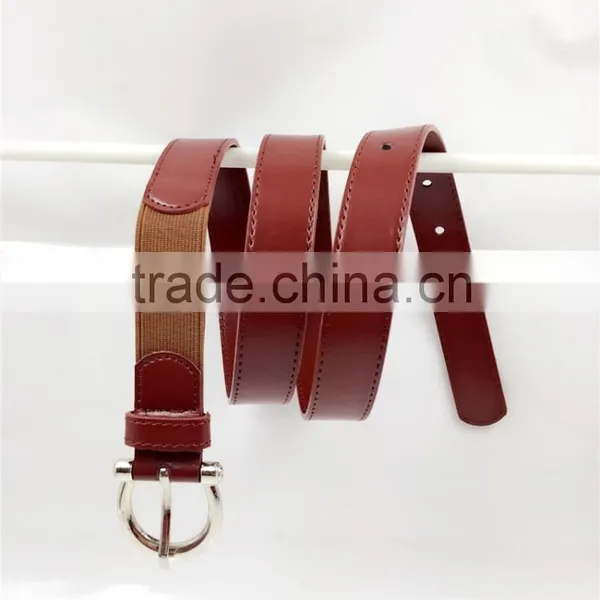 Women's PU Belt With Adjustable Elastic photo-3