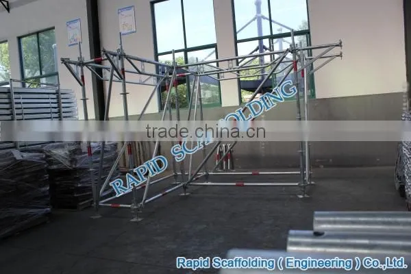 Construction Building Materials Ringlock System Scaffolding photo-4