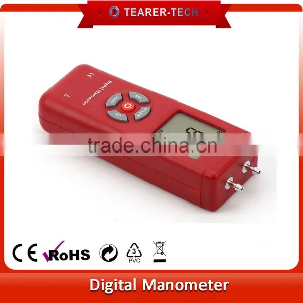 Digital Dual-port Pressure Gas Manometer 10Psi/68.94kPa/ 276.7inH2o From China Supplier TL-102 photo-5