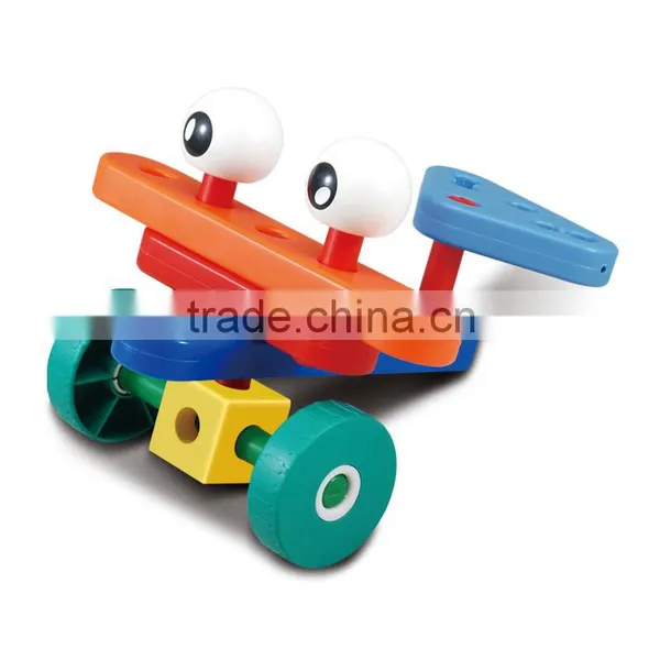 43PCS Assembling Plastic Connecting Toys Blocks photo-2