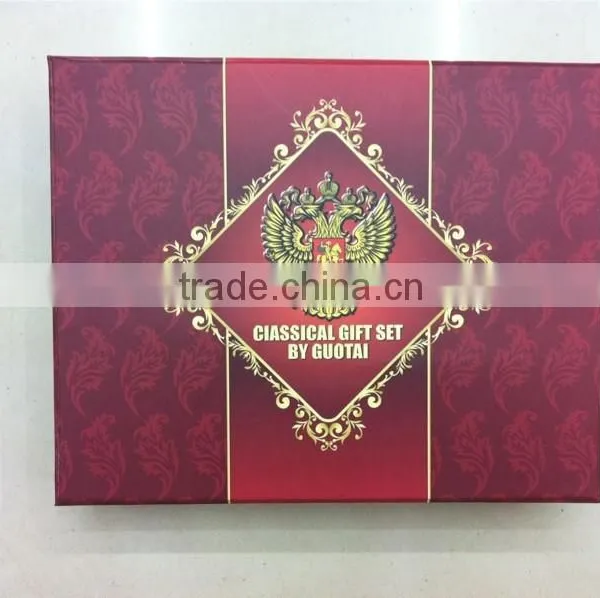 Hip Flask and Cup and Funnel With Color Printed Logo and Coating in Gift Paper Box photo-2