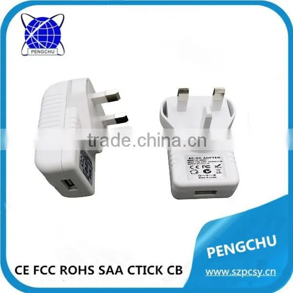 Travel Power Adapter 220v ac to dc 5v 2a USB Handly Wall Charger photo-3
