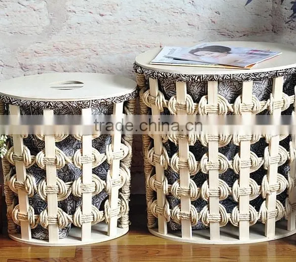 Unique Design Nylon Corn Bran Woven Storage Basket With High Quality and Excellent Price photo-2