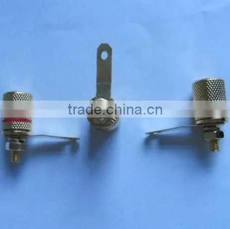 2P BINDING POST GOLD, BINDING POST CONNECTOR