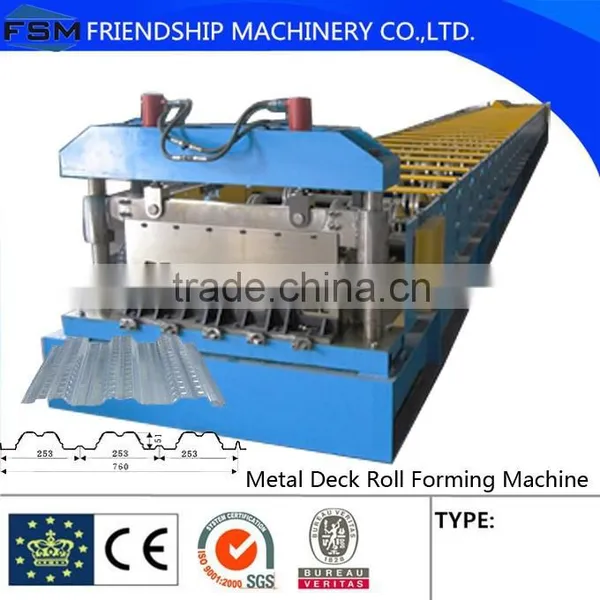 Metal Floor Deck Roll Forming Machine, Load-bearing Structure in High Buildings photo-3