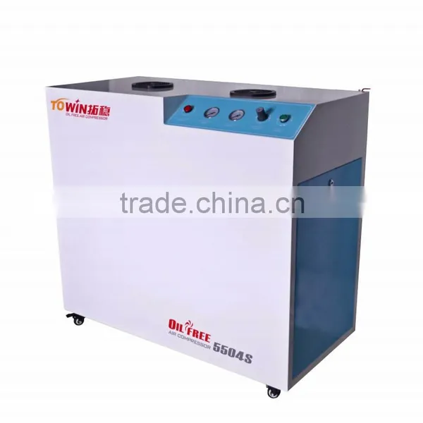 Cabinet Type Movable Super Mute Oilfree Air Compressor for Dental Use(TW5504S) photo-3