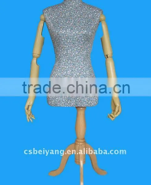 2016 Wooden Mannequin Upper Body Female Mankin BA-4