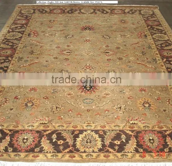 Hand Knotted Ziegler Wool Carpets photo-3