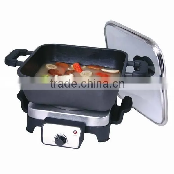 4L Electric Multi-function Cooker for Boiling,baking,frying photo-2