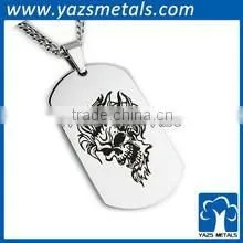 Promotional Custom Metal Blankk Dog Tag photo-6