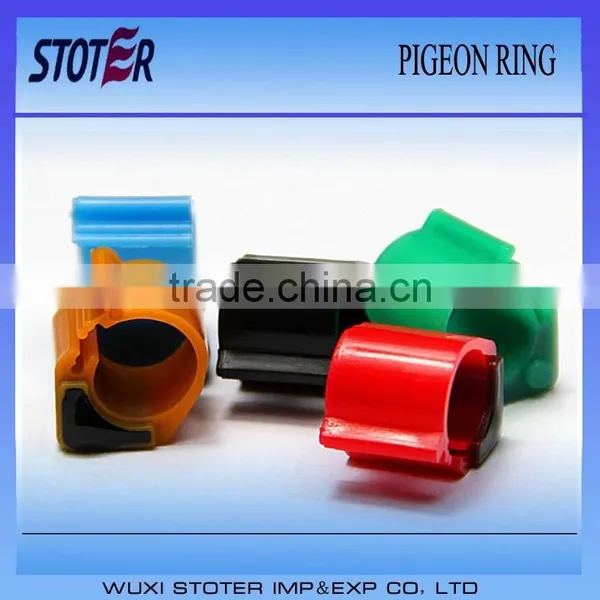 Plastic Rfid Pigeon Foot Fing Rfid Tag for Animal Racing Tracking