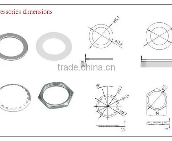 Sichuan Factory 9VDC 3pdt 9 Pins Foot Rotray Switch photo-5