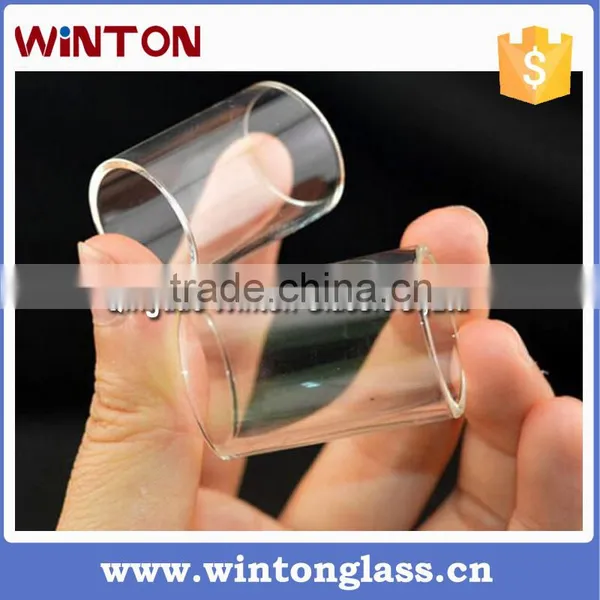 Factory Price Clear Cutting Short Tube With Polishing End Quartz Tube photo-6
