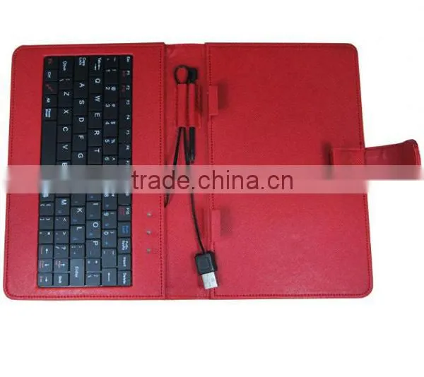New Arrival Leather Case With Keyboard for Tablet pc photo-4