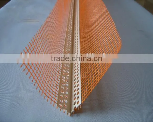 Building Material PVC Corner Bead With Fiberglass Mesh photo-2