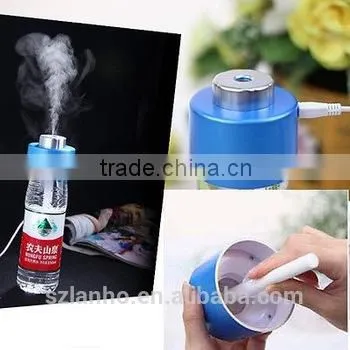 Mini Humidifier Office Air Diffuser USB Portable Water Bottle Cap Aroma Mist Maker photo-2