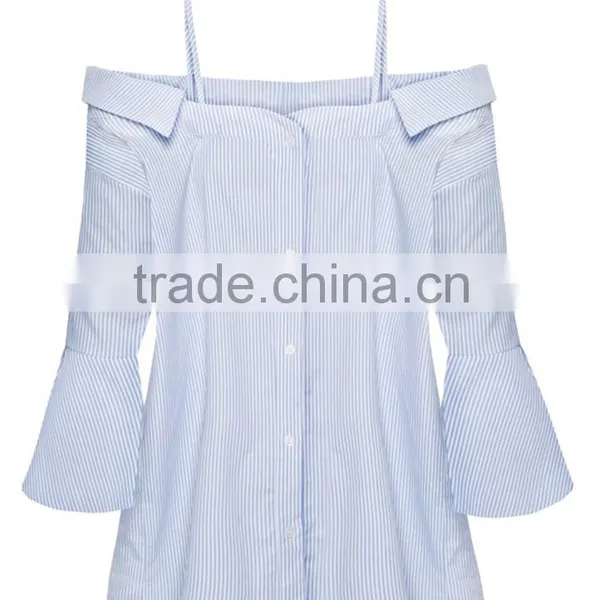 Women's Long Sleeve Loose Fit Off Shoulder Tops photo-6
