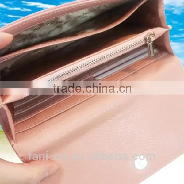 Cute Leather Clutch Purse With Elegant Diamond on the Purse for Girls or Ladies photo-6