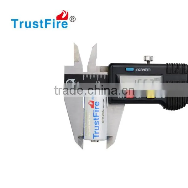 Trustfire Lithium Battery CR123A Disposable Batteries ,Li-ion Non-Rechargeable 1300mah Li-ion Batteries Made in China photo-3