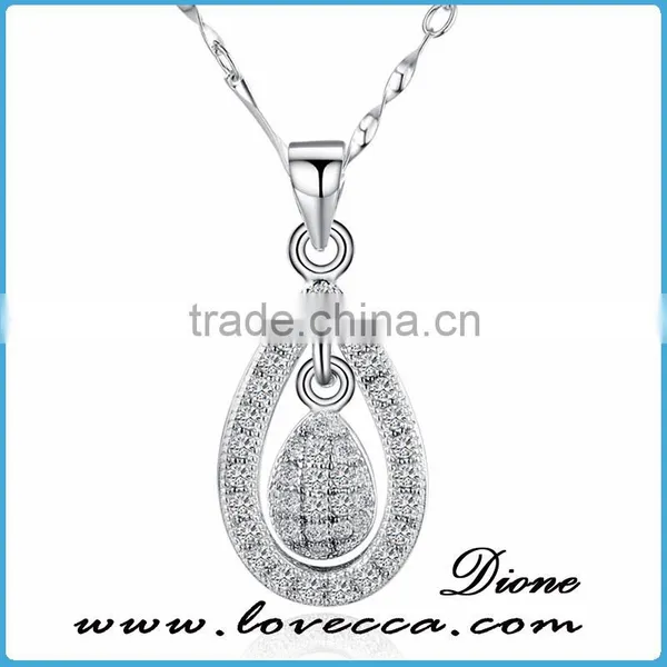 Wholesale New Fashion Designs Angle 925 Sterling Silver Necklace photo-3