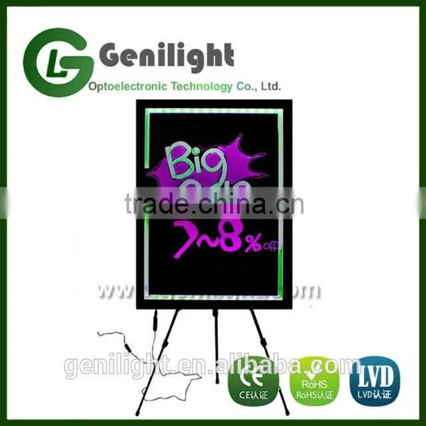 60x80cm LED Advertising Writing Board Billboard Neon Promotion Sign Signage photo-5