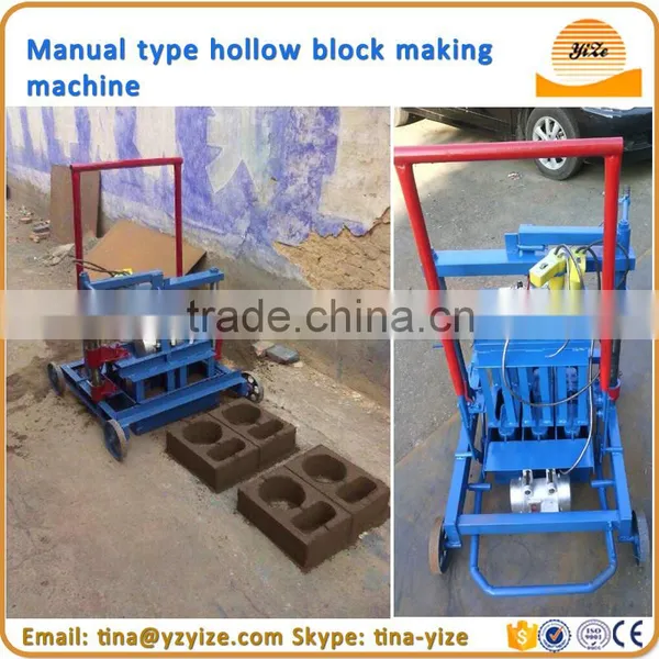 Small Scale Hollow Concrete Block Making Machine for Sale Clay Hollow Block Making Machine photo-3