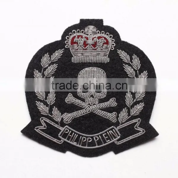 Bullion Wire Badges