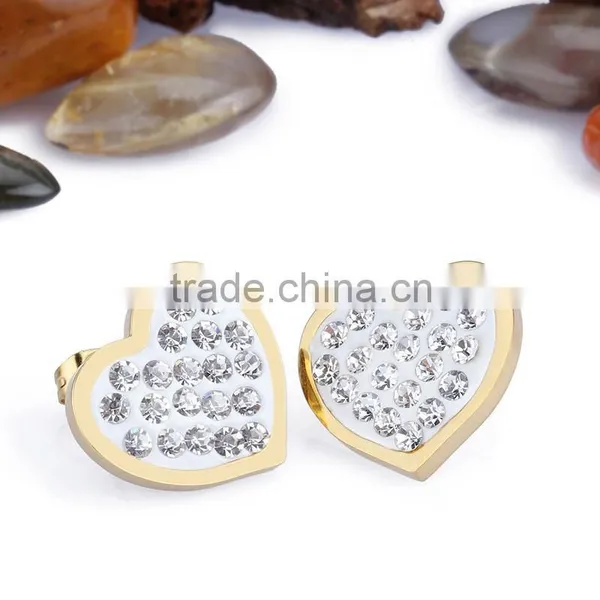 Broken Heart Shaped Stainless Steel Chain Necklace Jewery Set photo-6