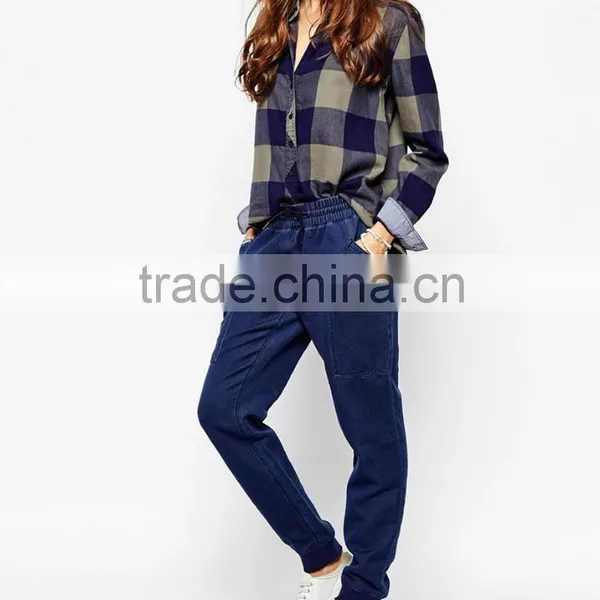 OEM New Ladies Super Soft Skinny Denim Hot Pants photo-5