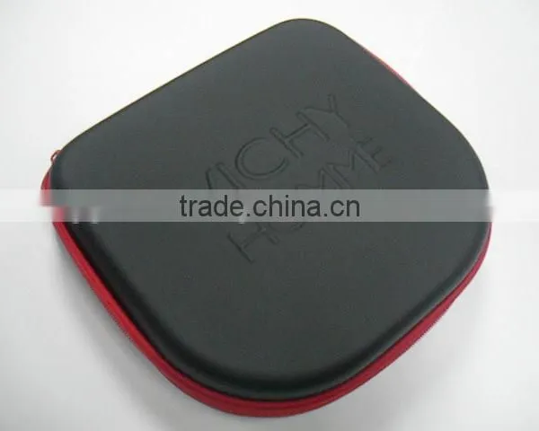 GC---20CM Length PU +jersey Fabric Cosmetic Cover Eva Bag photo-2