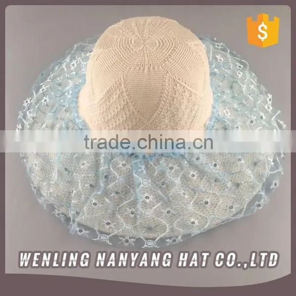 Promotional Straw Hat Stylish Summer Hat for Women Folding Straw Hat