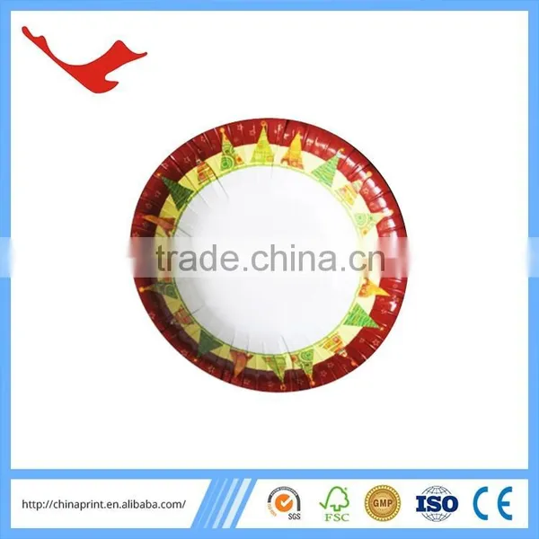 007 Christmas Custom Printed Disposable Paper Soup Bowl photo-6