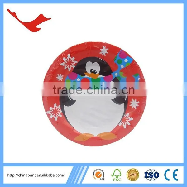 006 FSC Material Disposable Tableware for Christmas Party photo-3
