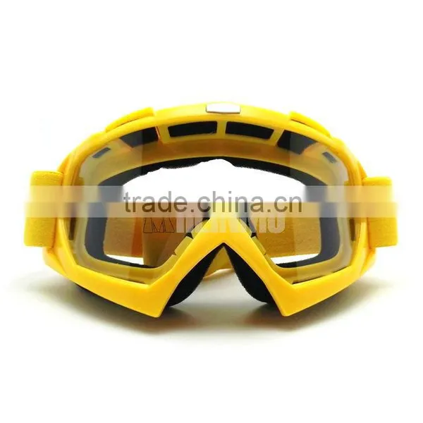 YELLOW Safety Prescription Cycling Glasses Goggles Motorcycle photo-4