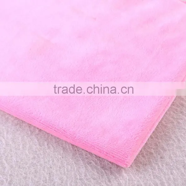 100% Polyester Short Plush Fabric for Home Textile for Toy for Garment Warp Knitting