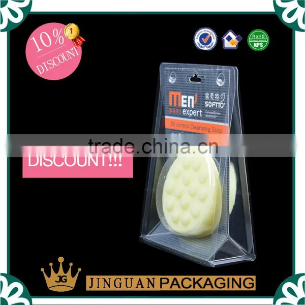Professional Customized Plastic Clear Transparent Trifold Clamshell Blister Packaging