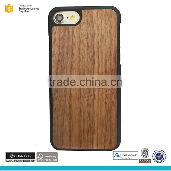 Walnut Wood Cell Phone Case for Iphone Case Wood Mobile Cover photo-3