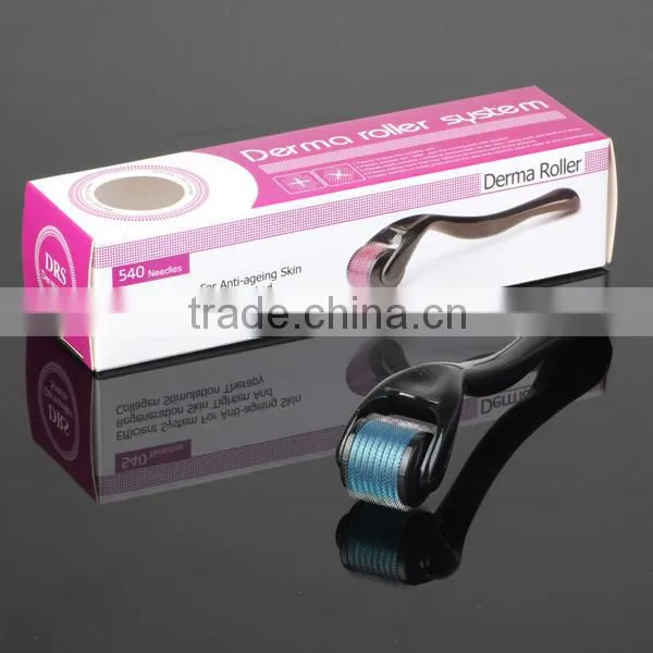 Derma Roller Titanium Micro Needle Roller 540 Needles Best Skin Medical DermaRoller for Body and Face photo-5