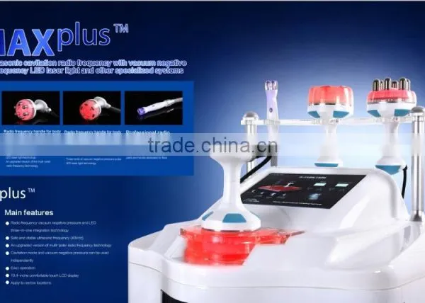 2016 4-max Cavitation RF Vacuum Slimming Machine Face Lifting Eye Wrinkle Removal Beauty Machine photo-2