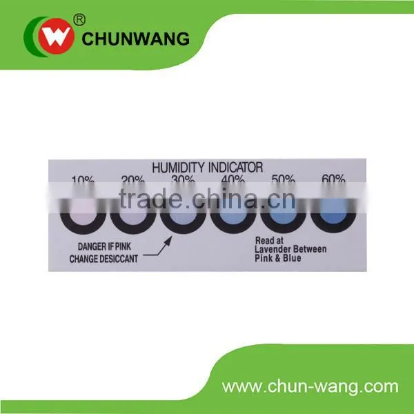 CoCl2 Free Moistureproof Packing Humidity Indicator Card, Paper Card Sheet photo-3
