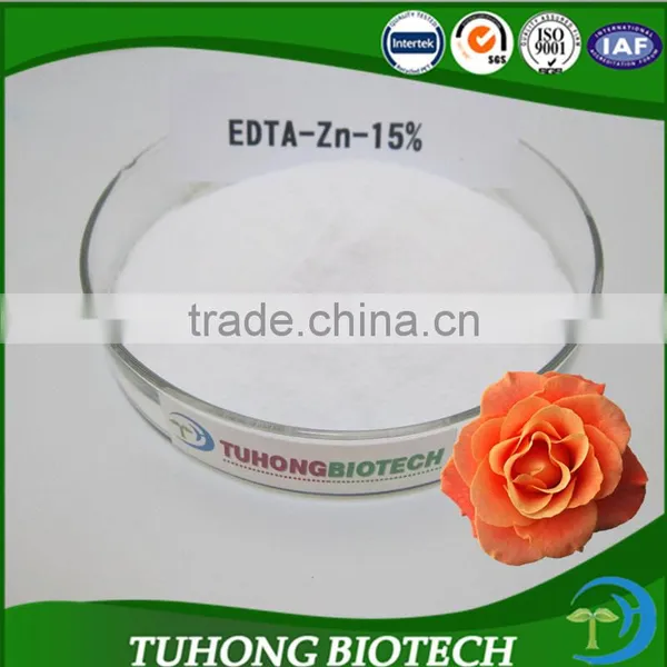 White crystal powder high quality microelements EDTA Zinc