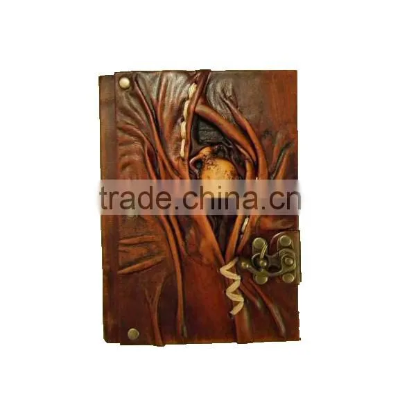 %100 New Genuine REAL LEATHER HANDMADE- HANDMADE HIGH QUALITY VARIOUS DESIGNS JOURNAL -NOTEBOOK - DIARY - SKETCHBOOK photo-6