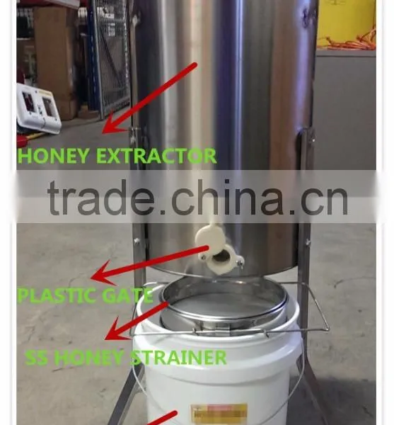 Adjustable Legs Height 2/3/4/6 Frames Manual Honey Extractor photo-4
