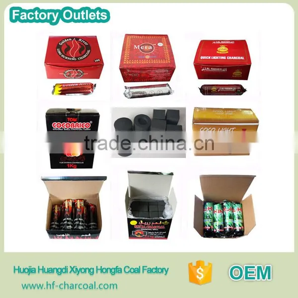 All Kinds of Charcoal for Shisha and Incense