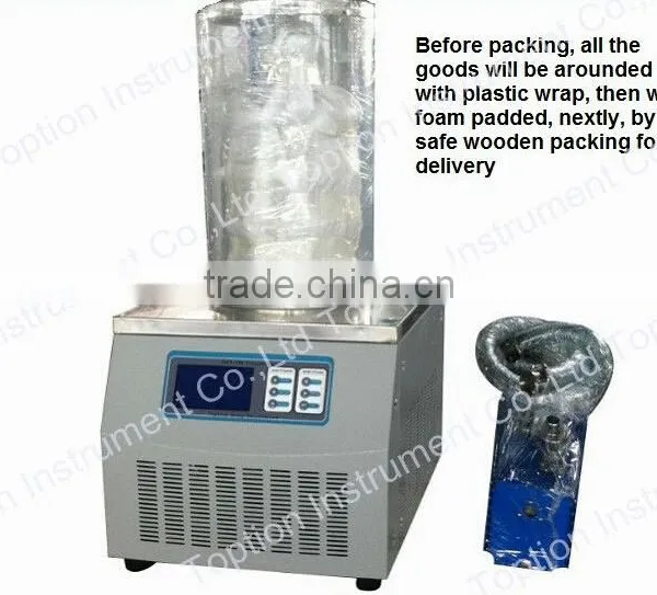 Laboratory High Vacuum Equipment Vacuum Freeze Dryer With Imported Compressor for Food and Vegetable Drying photo-5