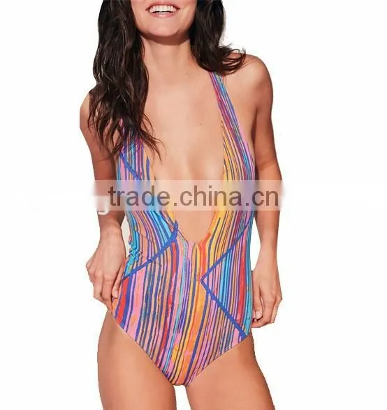 Summer Days Custom One Piece Swim Suit photo-2