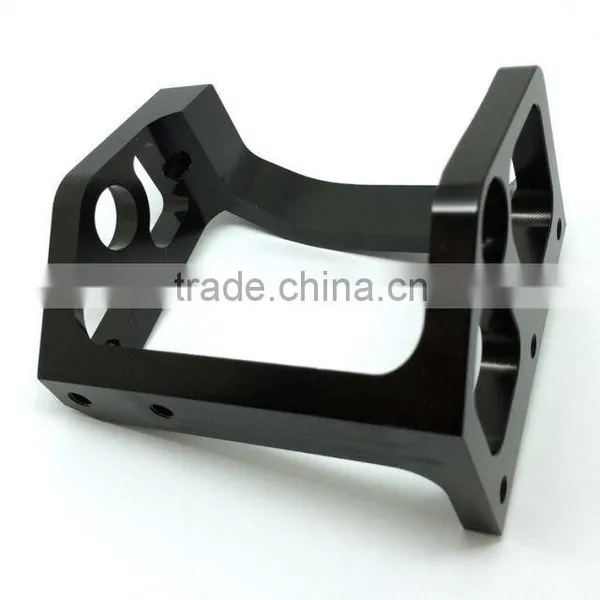 Customized High Precision Black Palting Aluminum Small Order Cnc Parts photo-2