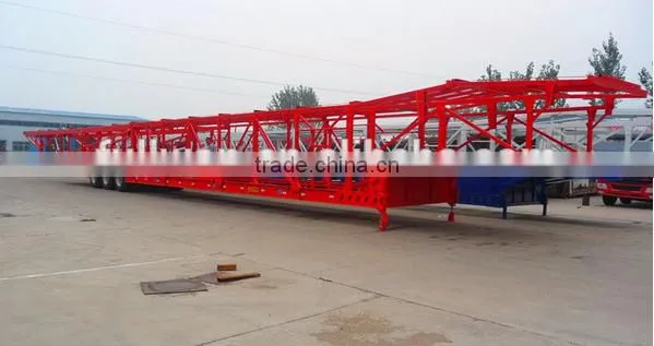Delivery From Shanghai 40 Tons Cargo Trailer Truck Car Carrying Trailer photo-5