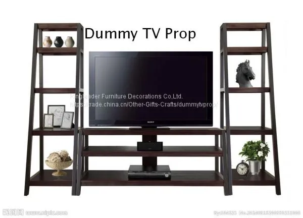 Dummy Fake TV Prop Dummy Display TV Stand Cabint Decorations photo-2